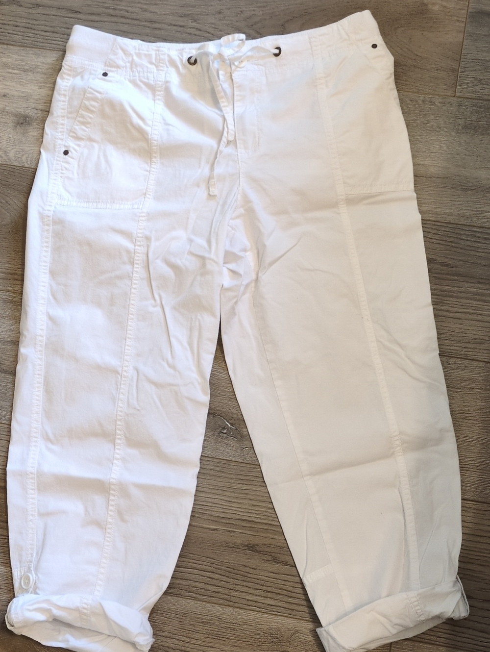 George White Men's Cargo Drawstring Pants